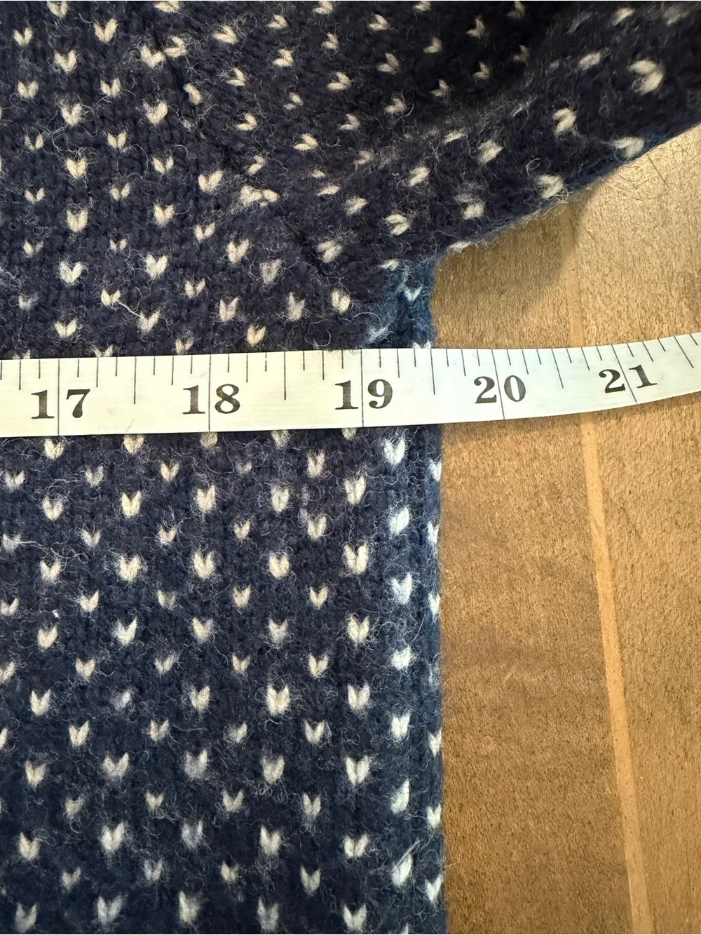 J.Crew Lambswool Fair Isle Hoodie in Navy